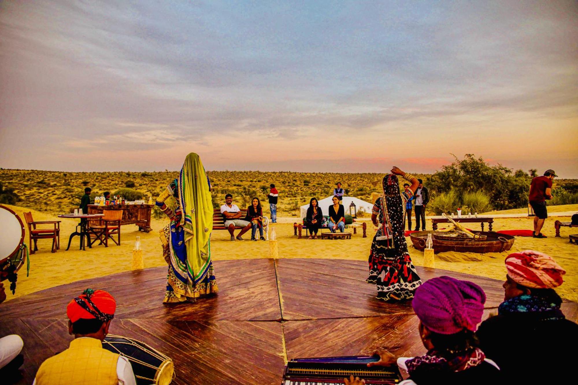Jaisalmer Sand Dunes Luxury Camp And Resort Luaran gambar
